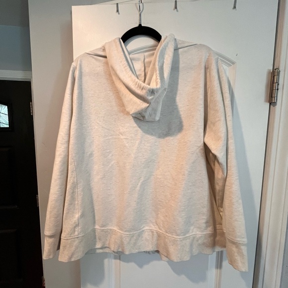 ~Style & Co.~ Light Beige Zip-Up Hoodie - Picture 5 of 7